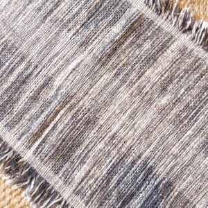 Alfombra/camino molly negra 45x115