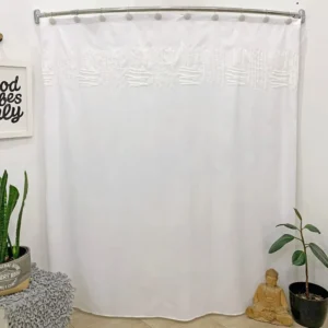 Cortina de Baño tela top style tablet