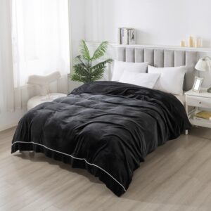 Frazada Flannel Jackard línea Embozo 1 ½ Plazas