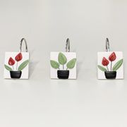 Gancho de Baño Resina y Metal plantas