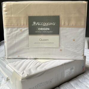 Juego de sábanas estampadas ORIGEN 180 hilos 100% algodón Queen