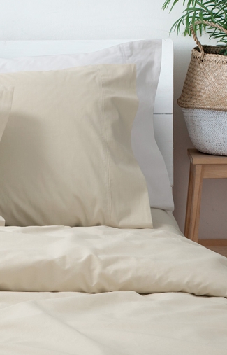 Juego de sábanas lisas con embozo Línea Sense 1 1/2 Plaza - Image 3