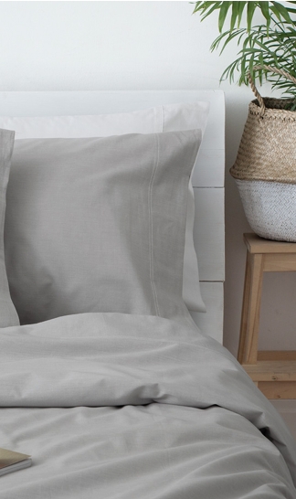 Juego de sábanas lisas con embozo Línea Sense 1 1/2 Plaza - Image 2