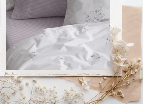 Juego de sábanas estampadas 144 hilos 50% Algodón / 50% Poliéster 2 1/2pl - Image 2