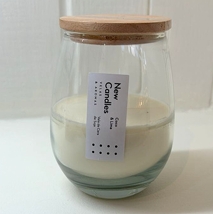 Vela Gota con tapa de madera