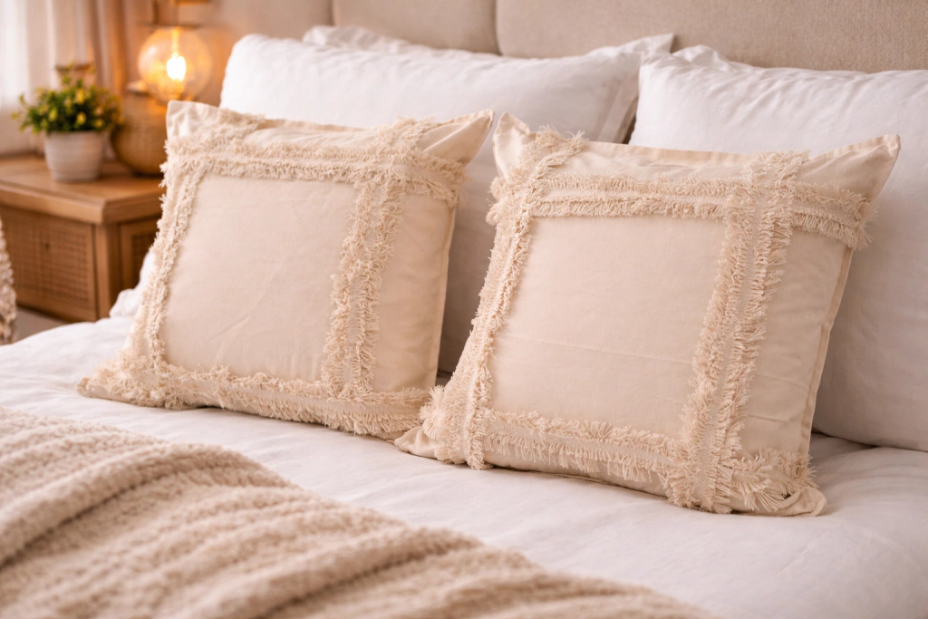 Almohadon estilo Boho 50x50